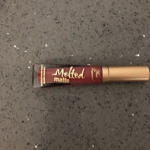 Too faced melted liquid lipstick color suck it